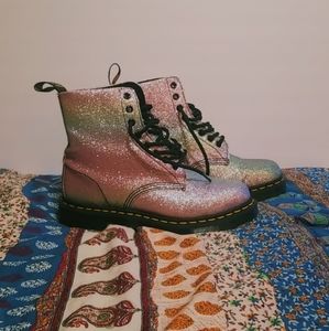 Pascal Rainbow Glitter Boots
